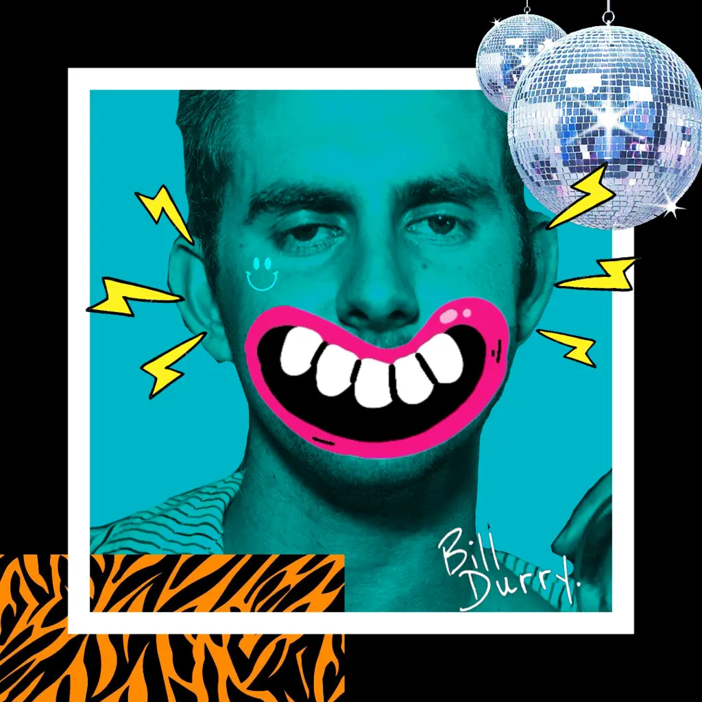 Billy Durrt pop-art collage post